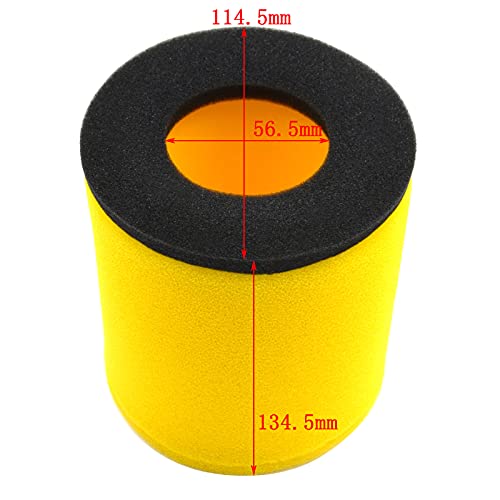 AHL Air Filter 13780-03G00 13780-07G00 13791-03G00 Cleaner for Suzuki LTF400 Eiger 2002-2007/LTF400 Eiger 400 2x4 Manual 2003-2007/LTF400 KingQuad 400 2008-2018/LTZ400 QuadSport 2003-2016