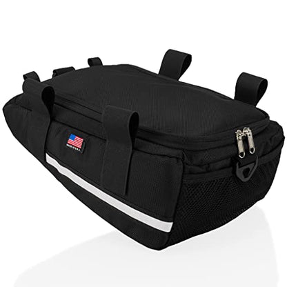 Chase Harper USA 5000 for Lowered Frames - Compatible with all Honda Ruckus Model Years with a Lowered Seat Frame - Water and Tear-Resistant Ballistic Nylon - Black
