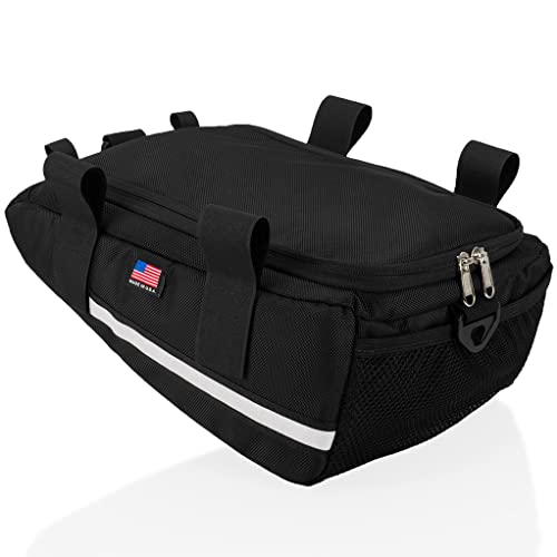Chase Harper USA 5000 for Lowered Frames - Compatible with all Honda Ruckus Model Years with a Lowered Seat Frame - Water and Tear-Resistant Ballistic Nylon - Black