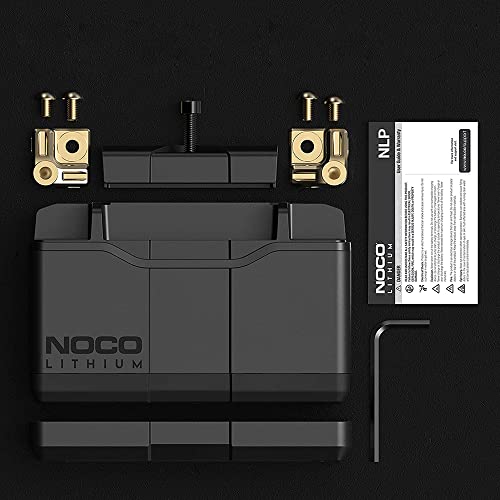 NOCO Lithium NLP9, Group 9, 400A Lithium LiFePO4 Motorcycle Battery, 12V 3Ah ATV, UTV, Jet Ski, 4 Wheeler, Quad, Riding Lawn Mower, Tractor, Scooter, PWC, Seadoo, Polaris and Generator Battery
