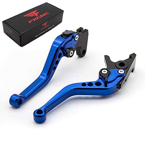 FXCNC Adjustable brake clutch levers fit for Raptor YFM350 02-04,Banshee 350 02-06, Blaster YFS200 04-06,Raptor YFM660 01-06,YZ125/250 94-95,TTR125L/LE/LW 00-16