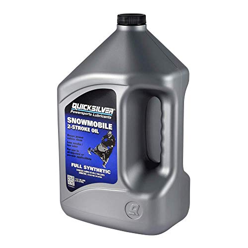 Quicksilver Specialty Lubricants 2-Cycle Full Synthetic Snowmobile Oil 92-858041Q01 1-Gallon