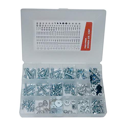 Pit Posse PP2709HO Pro Bolt Bolts Metric Assortment Kit - Compatible with Honda CR CRF 2000-2017