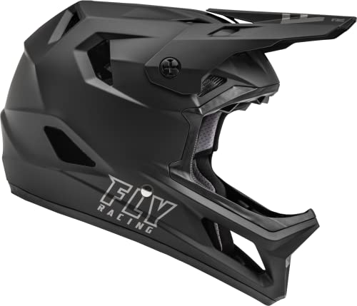 Fly Racing Adult Rayce Cycling Helmet (Matte Black, Large)