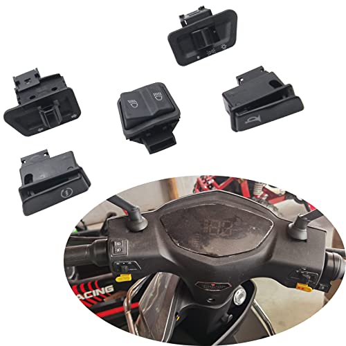 Chinese Scooter Start Horn Dimmer Turn Signal Switch Button Headlight for GY6 50cc 150cc Moped Roketa TaoTao Jonway