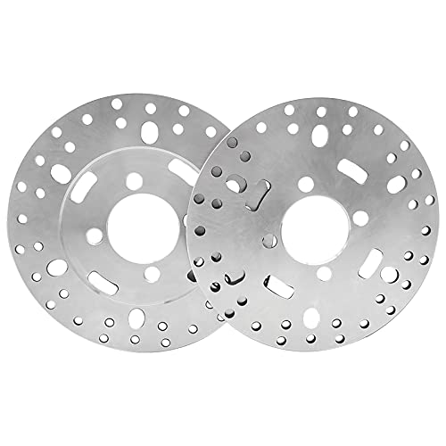 M MATI 2 PCS Front Left/Right Brake Disc Rotor for Yamaha Big Bear 350 YFM350 Big Bear 400 YFM400 Kodiak 400 YFM400 Grizzly 400 YFM400 Wolverine 350 YFM350 4KB-2582T-00-00