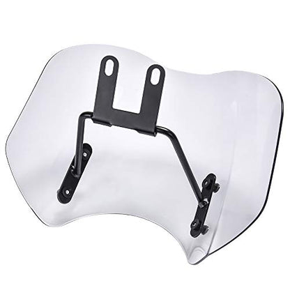 Midimttop Motorcycle Compatible with Ho-n-da Rebel CMX 300 Rebel 500 CMX500 CMX300 Windshield Fairing Windscreen Protector 2017 2018 2019 2020 2021 2022(Light Smoke)