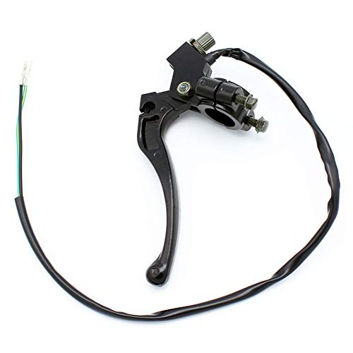 QAZAKY Right Handle Brake Lever + Throttle Housing Start Kill Switch Control Assembly for Yamaha PW80 PY80 Peewee Y-Zinger Dirt Bike