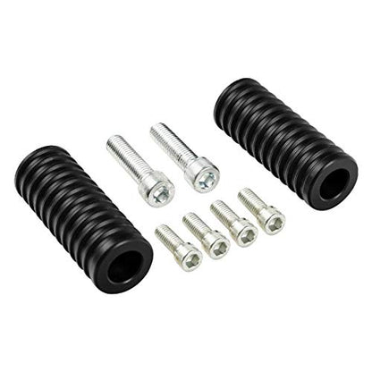 WOWTK Passenger Peg Crash Bar Frame Slider fits for Harley Davidson softail street bob,low rider and Heritage Classic 2018-2022