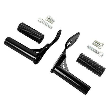 WOWTK Passenger Peg Crash Bar Frame Slider fits for Harley Davidson softail street bob,low rider and Heritage Classic 2018-2022