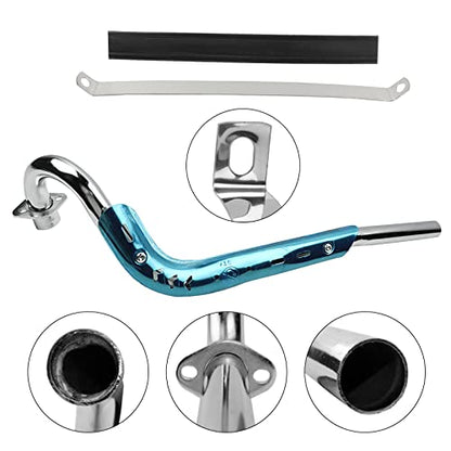 FLYPIG High Performance Muffler Exhaust Pipe kit Assembly fit Honda XR50 XR 50 XR50R CRF50F CRF50 Chinese 50CC 70CC 90CC 110CC 125cc Dirt Pit Bike SDG SSR