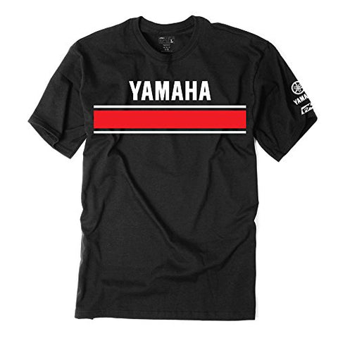 Factory Effex Yamaha Speed Block T-Shirt (X-LARGE) (BLACK)