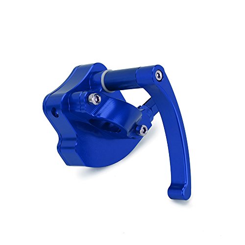 AnXin ATV Thumb Lever Control Throttle Housing Assembly Universal 7/8" CNC for Raptor 700 Banshee 350 Blaster 200 Warrior 350 YFZ450 King Quad LTZ250 Sportrax 450 TRX450ER TRX450R ATV Quad Blue