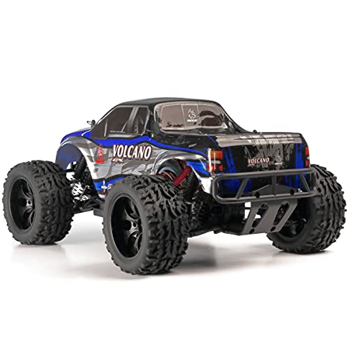 Redcat Racing Volcano EPX Electric Truck, Blue/Silver, 1/10 Scale