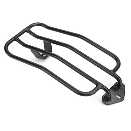 MAD HORNETS Motorcycle Luggage Rack Top Case Carrier,Rear Luggage Utility Rack Solo seat Luggage Rack Rear Fender Rack Fit for Honda CMX 300 CMX 500 Rebel 2017-2020(Black)