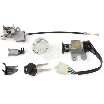 NEW Scooter Ignition Switch Key Set for TaoTao 49cc 50 cc 150cc gy6 Peace Roketa Jonway NST Tank Gy6
