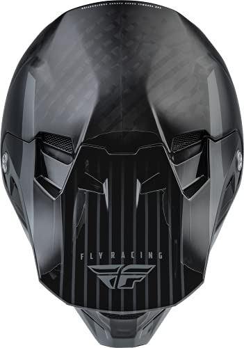 Fly Racing 2022 Adult Formula Carbon Prime (Grey/Carbon, Large)