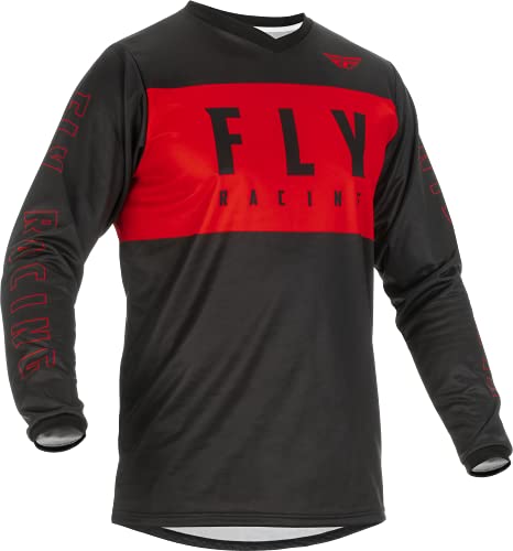 Fly Racing 2022 Adult F-16 Jersey (Red/Black, Large)