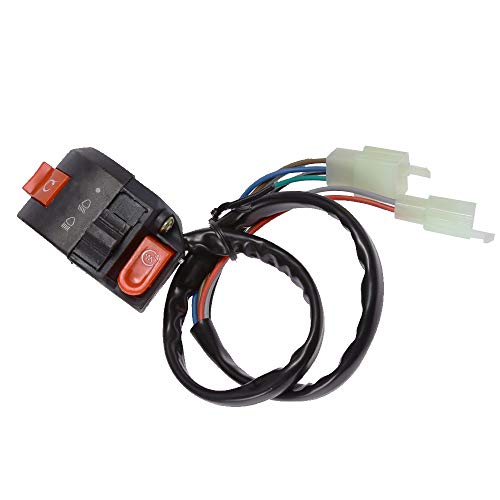 Left Handlebar Start ATV Kill Light Starter Switch Fit for 50cc 70cc 90cc 110cc 125cc Chinese Taotao Sunl Roketa