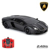 CMJ RC Cars Lamborghini LP700-4 Remote Control RC Car Officially Licensed 1:24 Scale Working Lights 2.4Ghz. Great Kids Play Toy Auto (Black)
