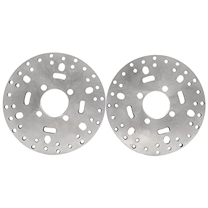 M MATI 2 PCS Front Left/Right Brake Disc Rotor for Yamaha Big Bear 350 YFM350 Big Bear 400 YFM400 Kodiak 400 YFM400 Grizzly 400 YFM400 Wolverine 350 YFM350 4KB-2582T-00-00