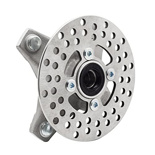 Front Wheel Hub & Brake Rotor Assy for Yamaha Banshee Warrior Raptor 350 Blaster 200