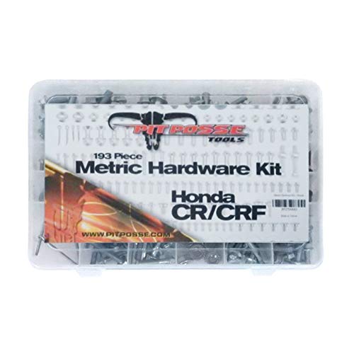 Pit Posse PP2709HO Pro Bolt Bolts Metric Assortment Kit - Compatible with Honda CR CRF 2000-2017