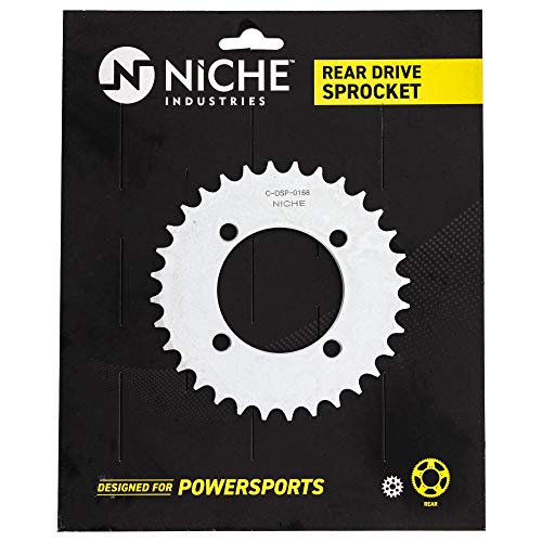 NICHE 420 Pitch Front 15T Rear 32T Drive Sprocket Kit for 1983-2006 Yamaha PW80 Y-Zinger BW80 Big Wheel 80