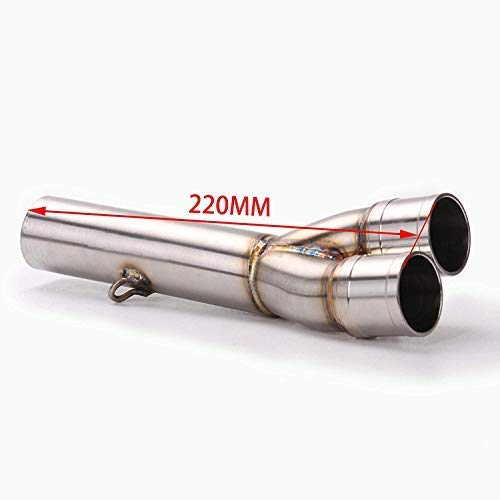 Full Exhaust Systems Pipe Middle Pipe Slip On For YAMAHA R25 R3 2014 2015 2016 MT03 MT-25 With Muffler Carbon Fiber Exhaust