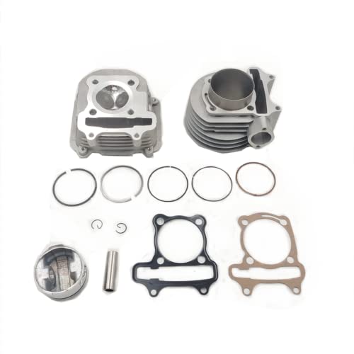 hongyu 61mm Big Bore Cylinder Head Kit for GY6 125cc to 180cc Engine with 69mm Valves scooter taotao kazuma ATV Moped