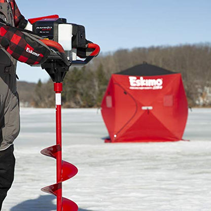 Eskimo 19151 Quickfish 2i Insulated Pop-Up Portable Hub-Style Ice Fishing Shelter, 25 Square Feet of Fishable Area, 2 Person Shelter