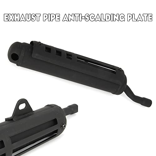 Silencer Exhaust Muffler Pipe for PW80 PY80 Pit Dirt Bike Stainless Steel