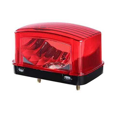 CPOWACE Taillight Housing Tail light Lens Cover Compatible with Yamaha Big Bear 400 / Grizzly 660 350 / Kodiak 400 / Rhino 660 700,Plastic Rear Light Lens Replace 5KM-84710-01-00,5KM-8472C-10-00(Red)