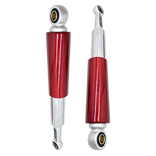 Motorcycles Shocks Struts Absorber Replacement for Honda CL70 CL90 CL90L CM91 CT70 CT90 CT110 S65 S90 XL75 (Red)