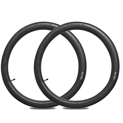 2.75/3.00-21” Replacement Inner Tube 80/100-21(300/325-21) with TR4 Staight Valve Stem, Fits Motorcycle with 21'' Tires (2-Pack) - Made From Heavy Duty, Thick Premium Rubber