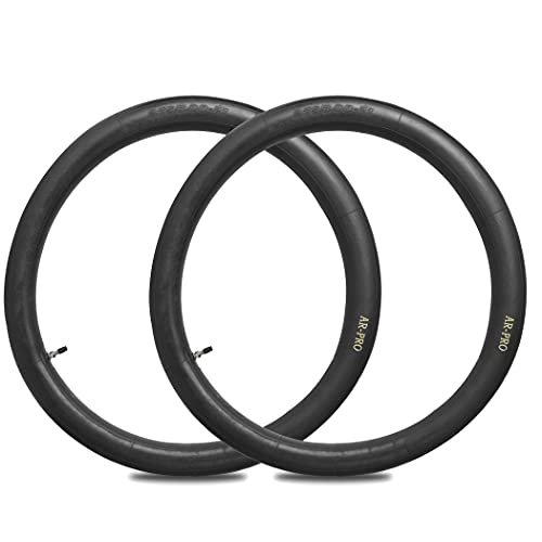 2.75/3.00-21” Replacement Inner Tube 80/100-21(300/325-21) with TR4 Staight Valve Stem, Fits Motorcycle with 21'' Tires (2-Pack) - Made From Heavy Duty, Thick Premium Rubber