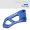 JFG RACING Motorcycle Chain Guard Guide Slider Protection Wearable CNC Aluminum Alloy For TW200 2005-2021 XT225 2005-2007 XT250 2008-2021 - Blue