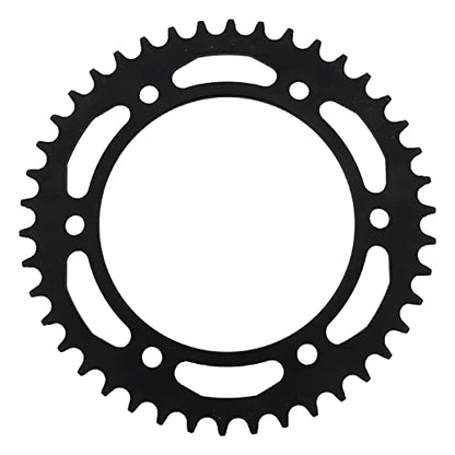 Supersprox RFE-1308-42-BLK Rear Steel Sprocket Black Compatible With/Replacement For Honda CBR 1000 RR 14 15 16, CBR 600 F4 99 00 01 02 03 04 05 06, RVT 1000 R RC51 00 01 02 03 04 05 06