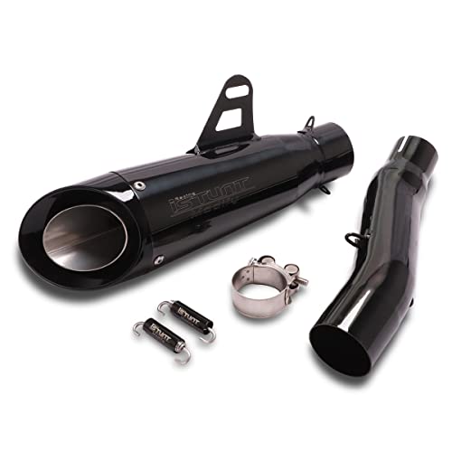 YOSAYUSA Motorcycle Exhaust System Slip On Muffler Silencer Tail Link Midpipe Exhaust for Honda CBR300R CB300R CBR300 CB300F CBR 300 2008-2018