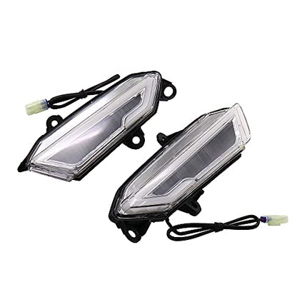 Suitable for Honda Goldwing Gold Wing GL1800 GL 1800 F6B 2018-2020 motorcycle LED front side mirror turn signal indicator motorcycle accessories LED light, transparent