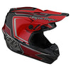 Troy Lee Designs GP Ritn Adult Motocross Helmet - Face Helmet Offroad Motorcycle Dirt Bike ATV Powersports Dual Sport Racing Helmet - Mens Womens Unisex (Red, MD)
