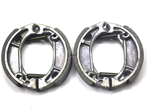 Master Chen Front Rear Brake Shoes for Honda Ruckus 50 NPS50 NPS50S 2003-2019 - Metropolitan 50/50II CHF50 CHF50S CHF50P Jazz 50 2002-2011 - Elite 80 CH80 1985-2007 Rear Brakes Drum 333 MC0238
