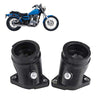 2Pcs Motorcycle Carburetor Manifold Adapter, Oilproof Rubber Air Filter Gauge Rebel Cmx250 for Rebel CA250 CMX250 CMX250C