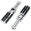 WOWTK Passenger Footpegs with support mounting Kit for Harley Davidson Softail 2018 2019 2020 2021 2022 Deluxe Fat Boy Heritage Sport Glide Softail Slim Street Bob Breakout Low Rider models,Chrome