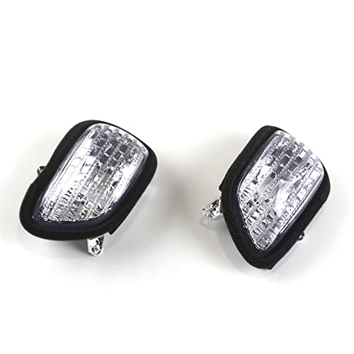 Arashi Front Indicator Turn Signal Lens Light Cover for Honda GL1800 Goldwing 2001-2017 Motorcycle Replacement Accessories Clear Lens GL 1800 2002 2003 2004 2005 2006 2007 2008 2009