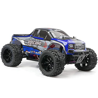 Redcat Racing Volcano EPX Electric Truck, Blue/Silver, 1/10 Scale