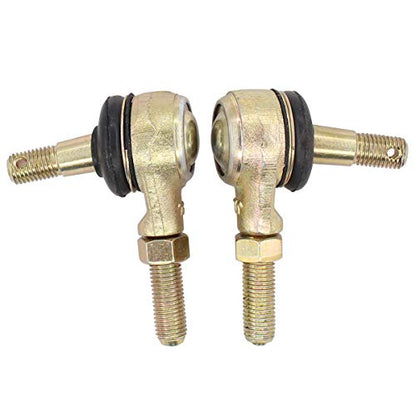 ApplianPar Pack of 2 Tie Rod End kit for Yamaha Breeze Raptor 125 660R Timberwolf 250 Warrior 350 Big Bear Wolverine Kodiak 700 Grizzly 550 Blaster 200 Suzuki Quadsport Z400 Vinson 500 King Quad 400