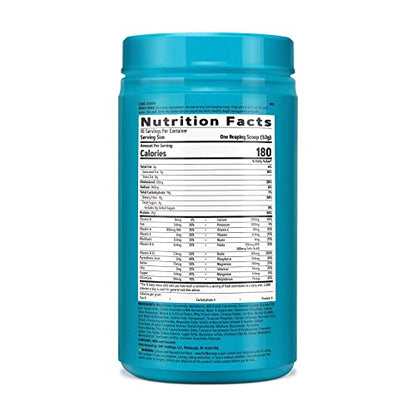 GNC Total Lean | Lean Shake 25 Protein Powder | High-Protein Meal Replacement Shake | French Vanilla | 16 Servings