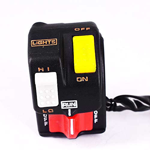 L/H Switch for Honda ATC200X ATC 200X Light/Kill/Start 1983-1985 Replaces 35200-965-003