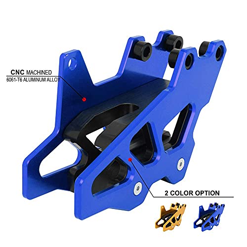 Motorcycle Chain Guard Guide Protector CNC For WR250F 01-06 WR400F 98-00 WR426F 01-02 WR450F 03-06 YZ125 97-07 YZ250 97-07 YZ250F 01-06 YZ400F 98-99 YZ426F 00-02 YZ450F 03-06 Blue